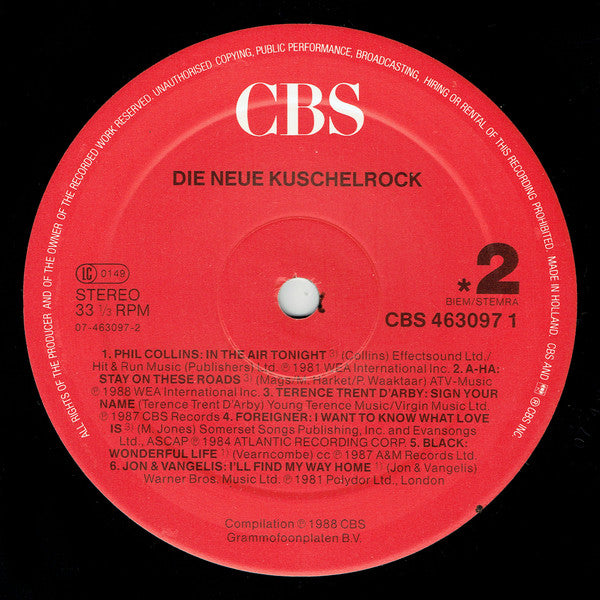 Various : Die Neue Kuschelrock (3xLP, Comp)