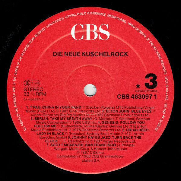 Various : Die Neue Kuschelrock (3xLP, Comp)