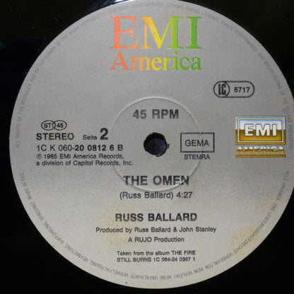 Russ Ballard : Dream On (12", Maxi)