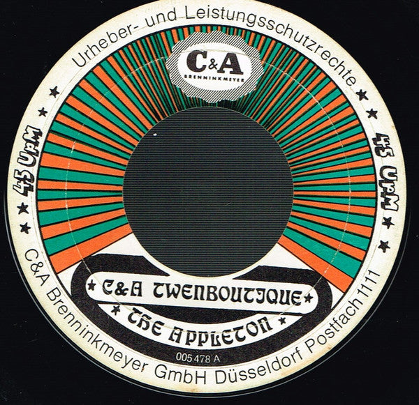 The Appleton : C&A Twenboutique (7", Single, Promo)