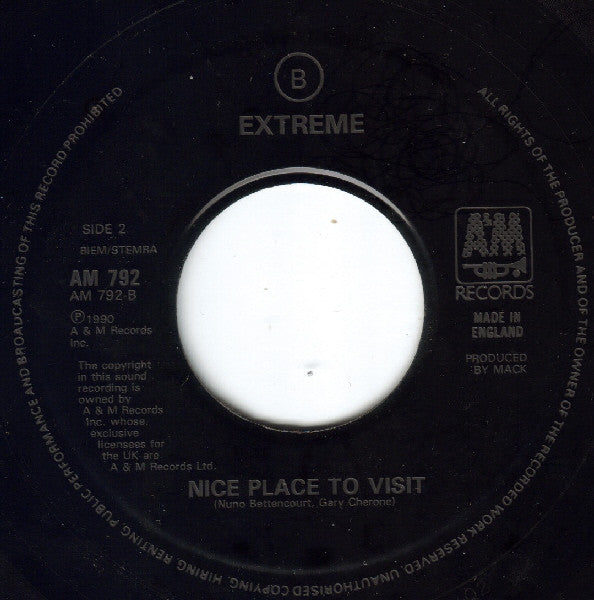 Extreme (2) : More Than Words (7", Single, Juk)