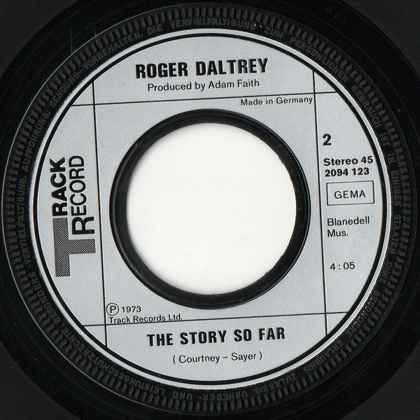 Roger Daltrey : One Man Band (7", Single)
