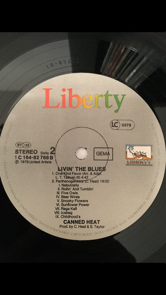 Canned Heat : Living The Blues (2xLP, Album, RE)