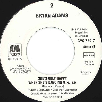Bryan Adams : (Everything I Do) I Do It For You (7", Single)
