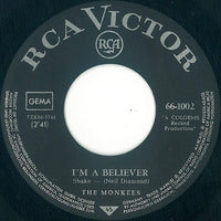 The Monkees : I'm A Believer (7", Single, Mono)