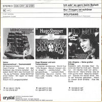 Wolfgang* : Ich Wär So Gern Beim Ballett (7", Single)