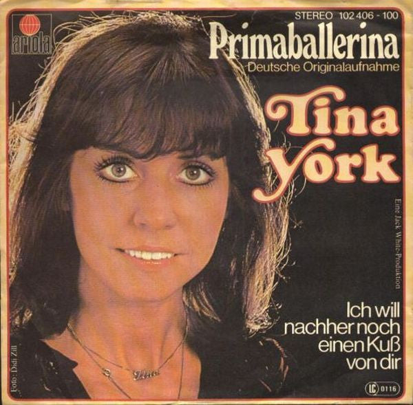 Tina York : Primaballerina (7", Single)