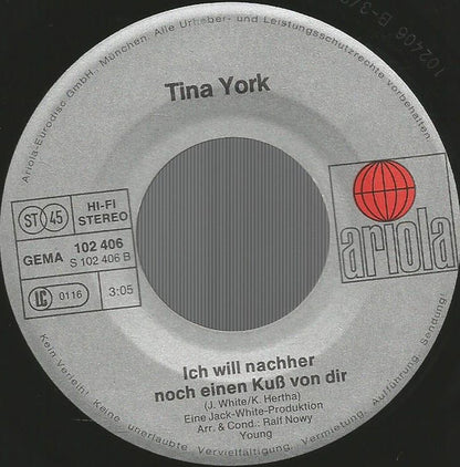 Tina York : Primaballerina (7", Single)