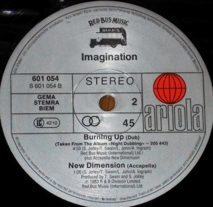 Imagination : New Dimension (12", Maxi)