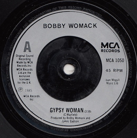Bobby Womack : Gypsy Woman (7", Single)