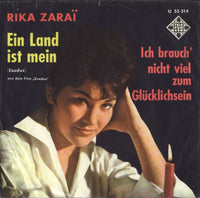 Rika Zaraï : Ein Land Ist Mein (7", Single)