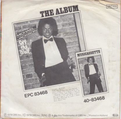 Michael Jackson : Off The Wall (7", Single)