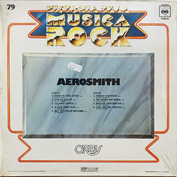 Aerosmith : Toys In The Attic (LP, Album, RE)