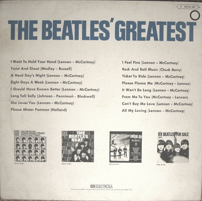 The Beatles : The Beatles' Greatest (LP, Comp, RE)