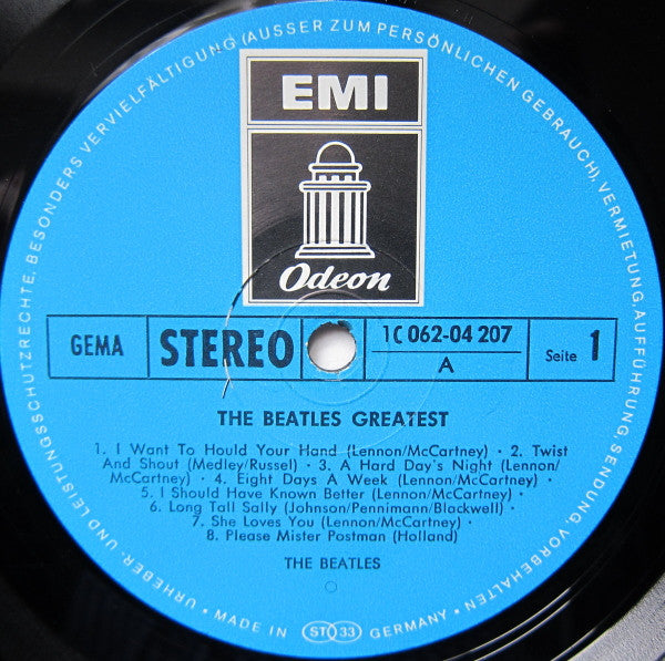 The Beatles : The Beatles' Greatest (LP, Comp, RE)