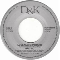 Martino (9) : Love Wave (7", Single)