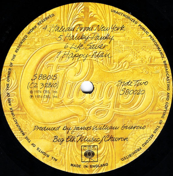 Chicago (2) : Chicago VII (2xLP, Album, Gat)