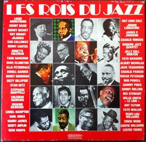 Various : Les Rois Du Jazz (4xLP, Comp + Box)