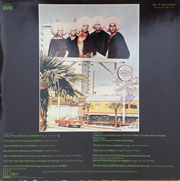 The Undisputed Truth : The Best Of The Undisputed Truth (LP, Comp, RE)