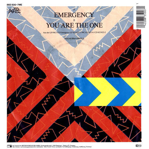 Kool And The Gang* : Emergency (7", Single)