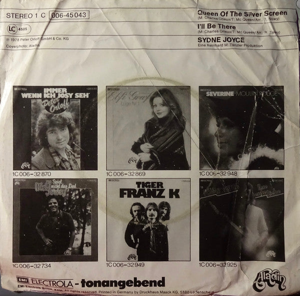 Sydne Joyce : Queen Of The Silver Screen (7", Single)
