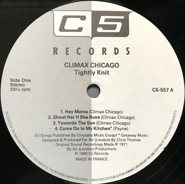 Climax Blues Band : Tightly Knit (LP, Album, RE)