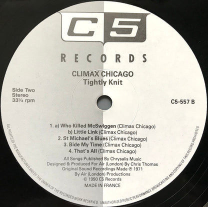 Climax Blues Band : Tightly Knit (LP, Album, RE)