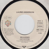 Laurie Anderson : Big Science (7", Single)