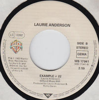 Laurie Anderson : Big Science (7", Single)