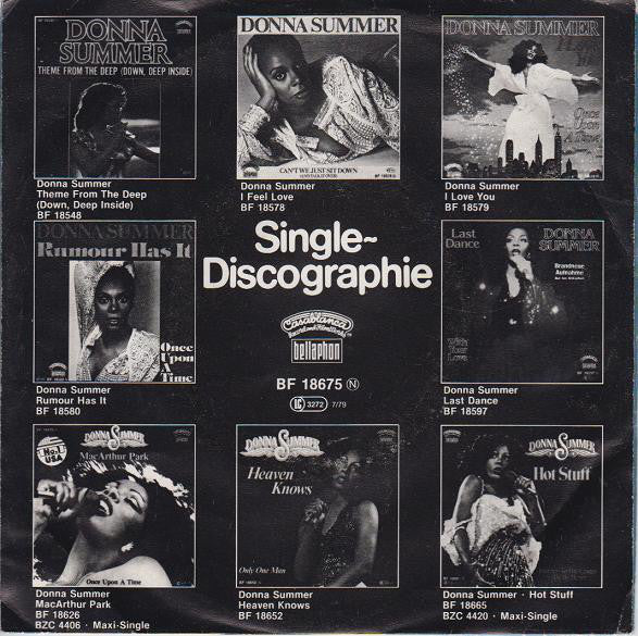 Donna Summer : Bad Girls (7", Single)