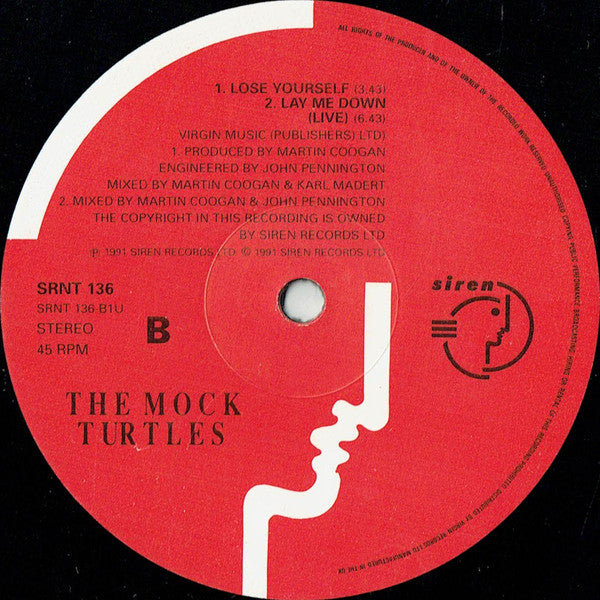 The Mock Turtles : Can You Dig It? (12", Single)