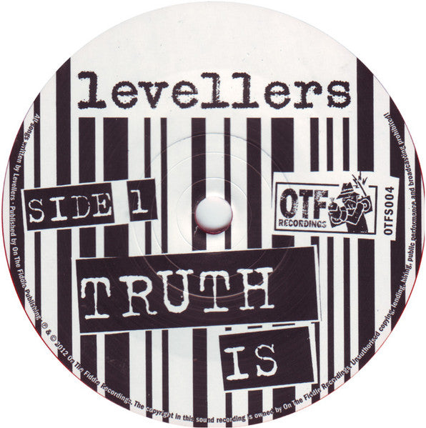 Levellers* : Truth Is (7", Single, Ltd, Red)