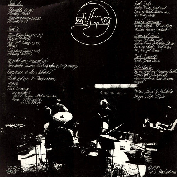 Zyma : Thoughts (LP, Album)