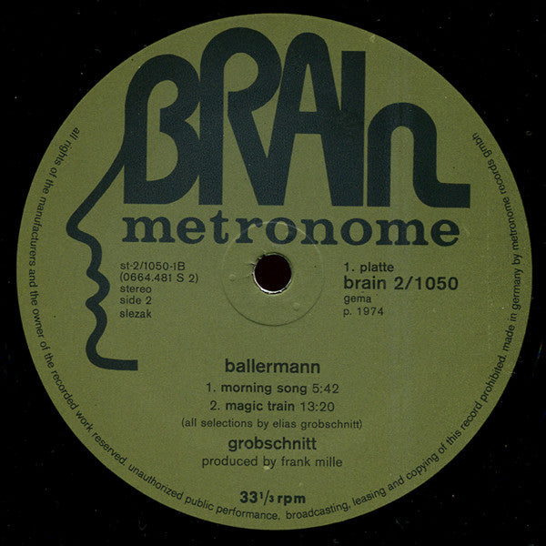 Grobschnitt : Ballermann (2xLP, Album)