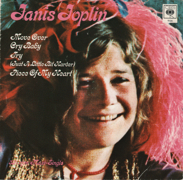 Janis Joplin : Move Over (7", Maxi)