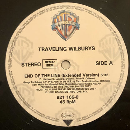 Traveling Wilburys : End Of The Line (12")