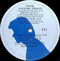 Bryan Ferry : These Foolish Things (LP, Album, RE)