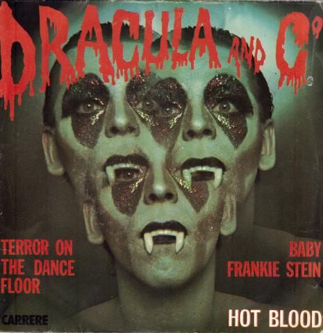 Hot Blood : Terror On The Dancefloor / Baby Frankie Stein (7", Single)
