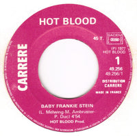 Hot Blood : Terror On The Dancefloor / Baby Frankie Stein (7", Single)