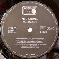 Phil Carmen : Wise Monkeys (LP, Album)