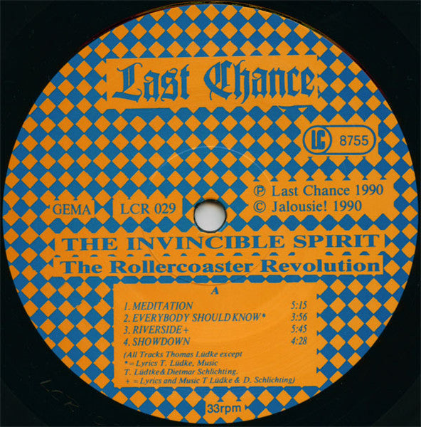 The Invincible Spirit : The Rollercoaster Revolution (LP, Album)
