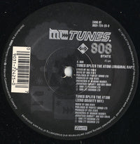 MC Tunes Versus 808 State : Tunes Splits The Atom (12", Single)