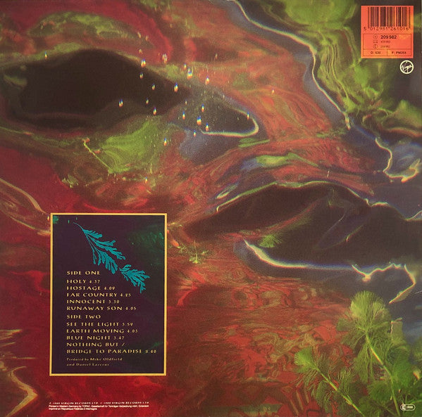Mike Oldfield : Earth Moving (LP, Album)