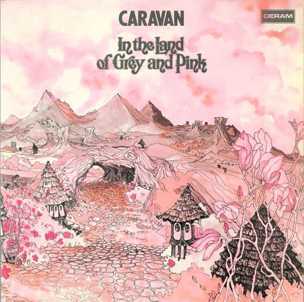 Caravan : In The Land Of Grey And Pink (LP, Album, RP, Red)