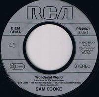 Sam Cooke : Wonderful World (7", Single)
