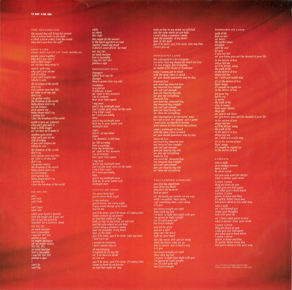 Sandra : Mirrors (LP, Album, Club)