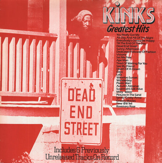 The Kinks : The Kinks Greatest Hits - Dead End Street (LP, Comp + 10", EP, Bon)