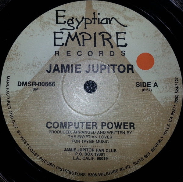 Jamie Jupitor : Computer Power (12", RP)