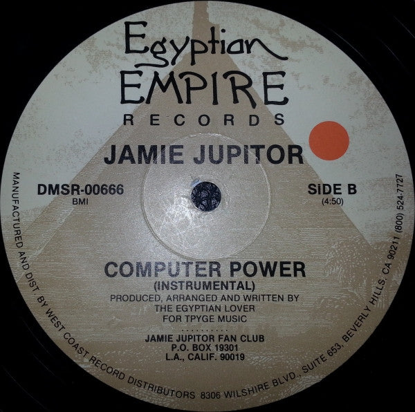 Jamie Jupitor : Computer Power (12", RP)