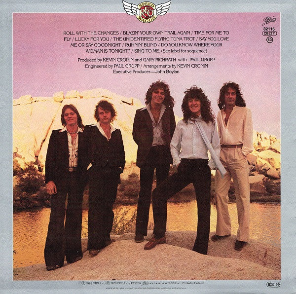 REO Speedwagon : You Can Tune A Piano, But You Can't Tuna Fish (LP, Album, RE)